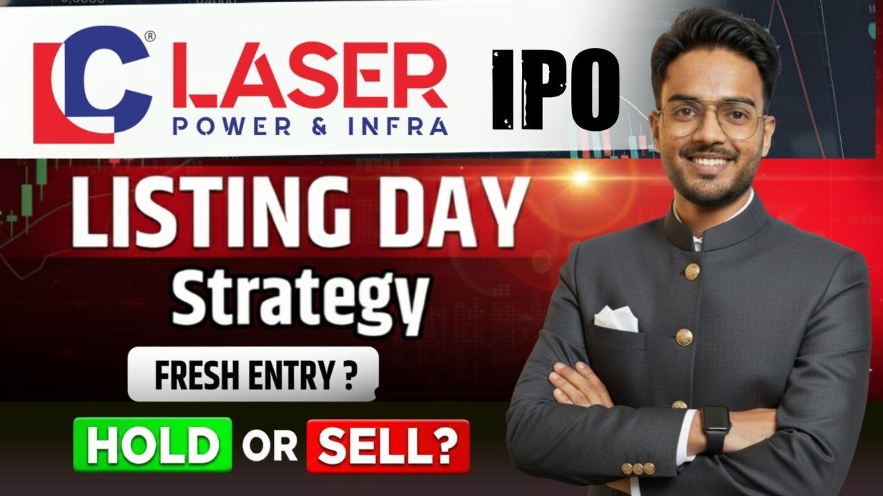 Laser Power & Infra IPO Listing Day Strategy | Laser Power & Infra IPO GMP Today