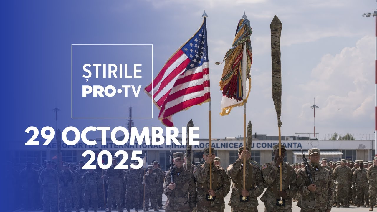 Știrile PRO TV - 29 Octombrie 2025 | Trupe americane, retrase parțial din Rom&acirc;nia