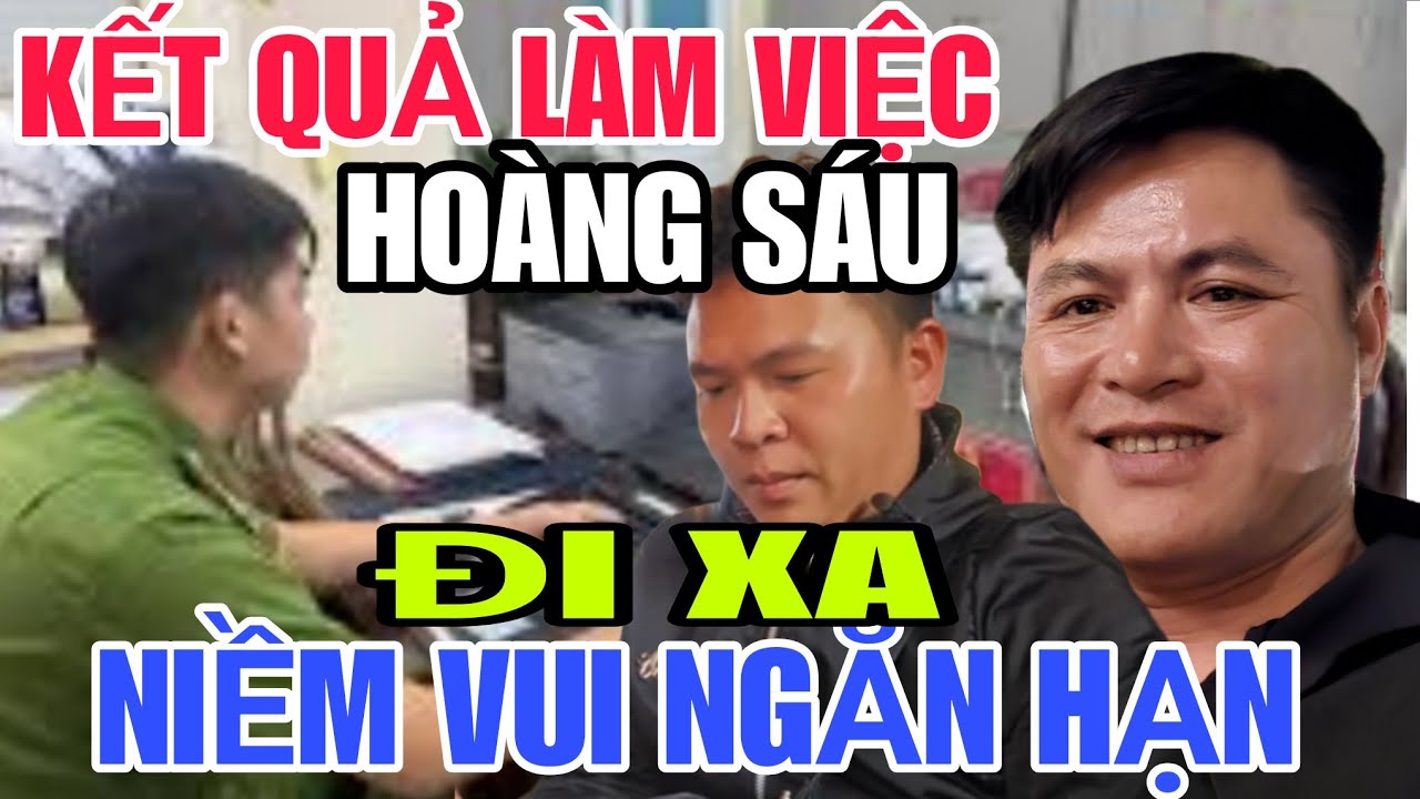 HOÀNG SÁU còn ít ngày cố gượng cười rồi sẽ đi xa