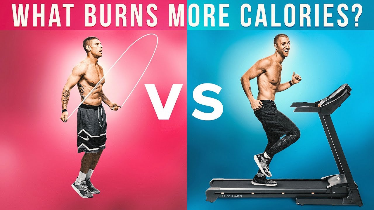 What Burns More Calories: Jump Rope Vs. Treadmill!