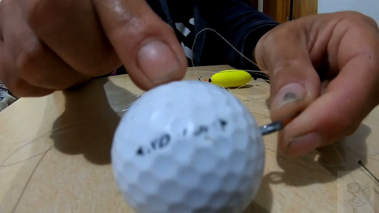 LINEA PARA PESCAR CON LA PELOTA DE GOLF! Y TUTORIAL EXPLICATIVO DE COMO UTILIZARLA CORRECTAMENTE