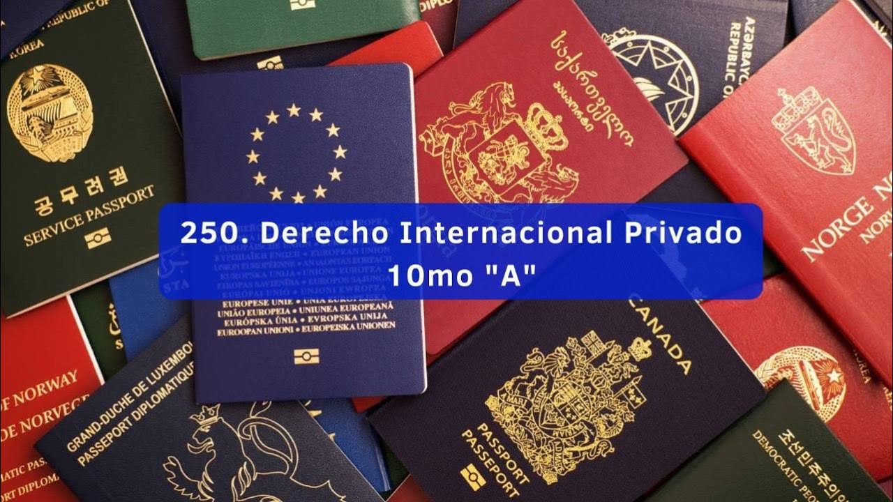 ULTIMA CLASE | Derecho Internacional Privado 11/11/22