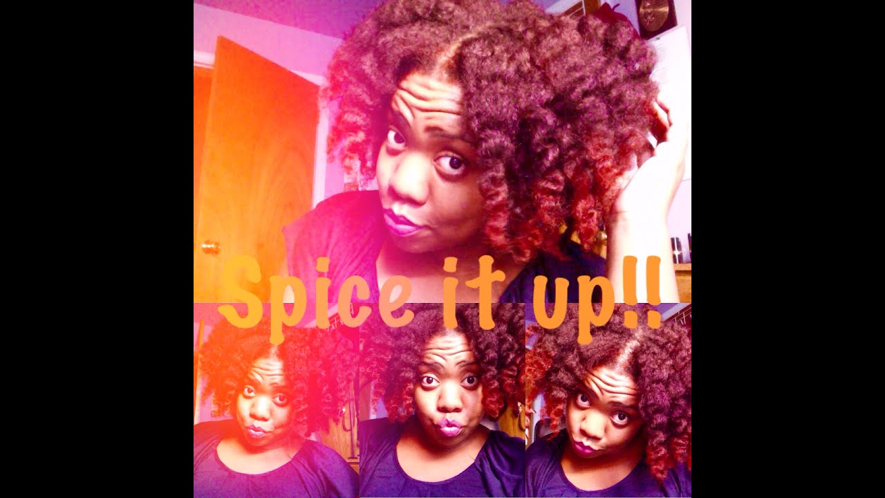 *NEW HAIR COLOR* | Spice it Up w/ Dark & Lovely