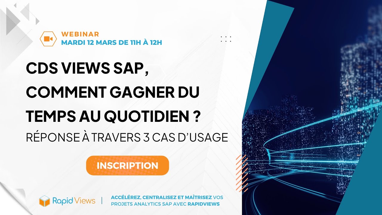 Replay Webinar : Documenter vos SAP CDS Views & vos développements BI S-4HANA efficacement