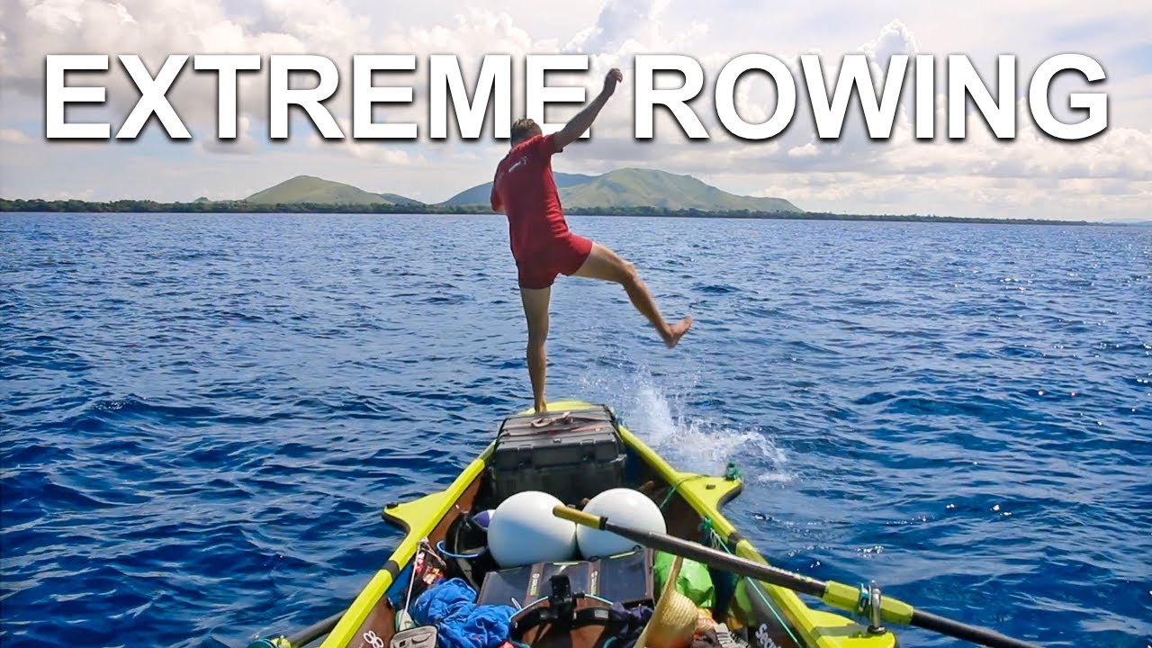 Rowing Adventure | Long Distance Travel with Rowing Boat in Indonesia | Jelle Veyt
