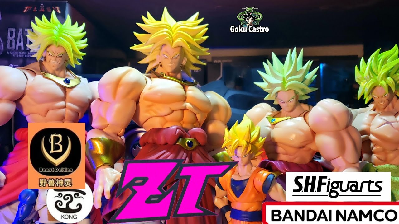 Broly Super Sayayin Legendario ZT TOYS 🆚 Beast Deities,Figuarts SDCC comparativo #unboxing #figuarts