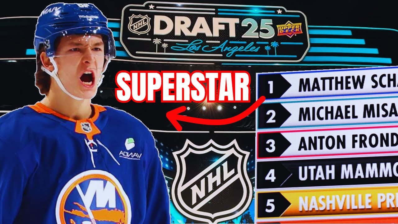 2025 NHL DRAFT REVISITED - Schaefer Breaking NHL Records