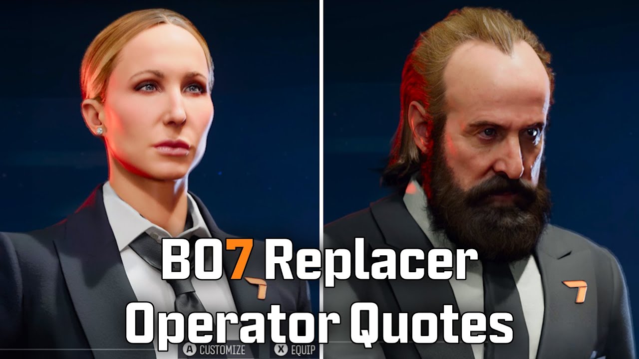 Black Ops 7 - New Replacer and Replacer Operator Quotes