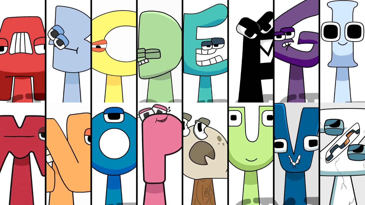 Incredibox Sprunki OC Phase 1 to Phase 2 A～Z From Alphabet Lore