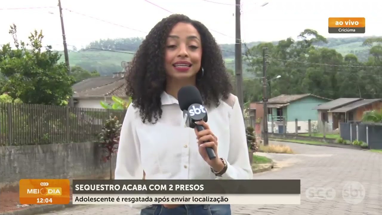 Sequestro termina com dois presos e adolescente resgatada | Segurança | SCC Meio-Dia