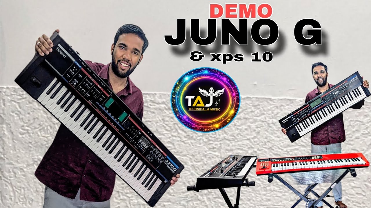 TAJ TECHINCALS/ JUNO G DEMO / CHECK DEMO JUNO G / JUNO G SELL #viralvideo #rolandxps #music #song