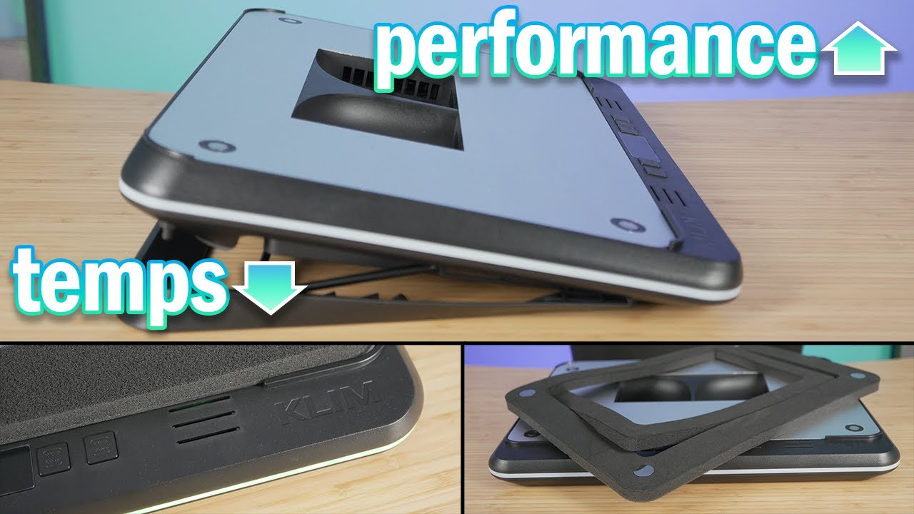 KLIM TurboFrost gaming laptop cooler