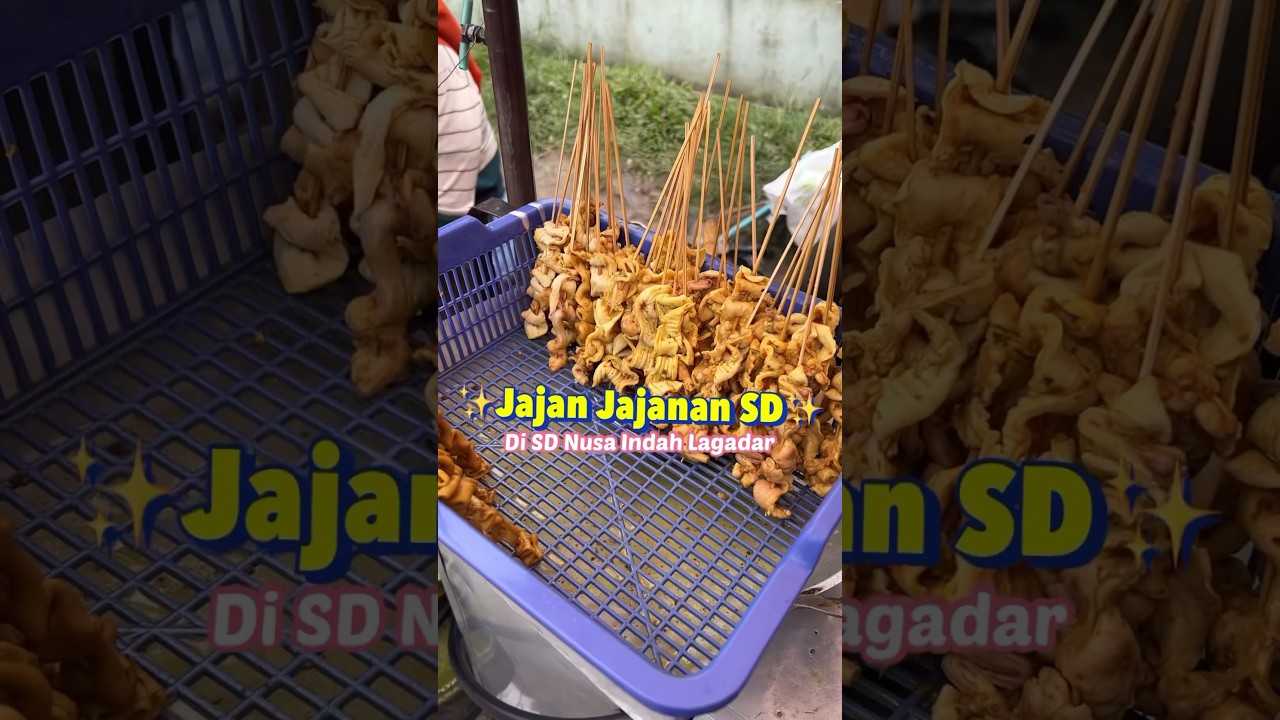 Jajanan SD bikin kangen😍 A#safirakus #jajanansd