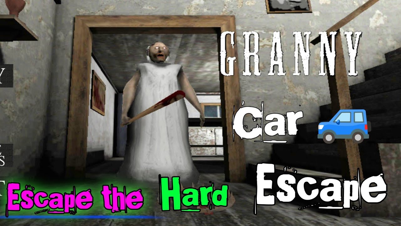 Granny Chapter 1 Car Escape But Everything is Broken! 😱🚘