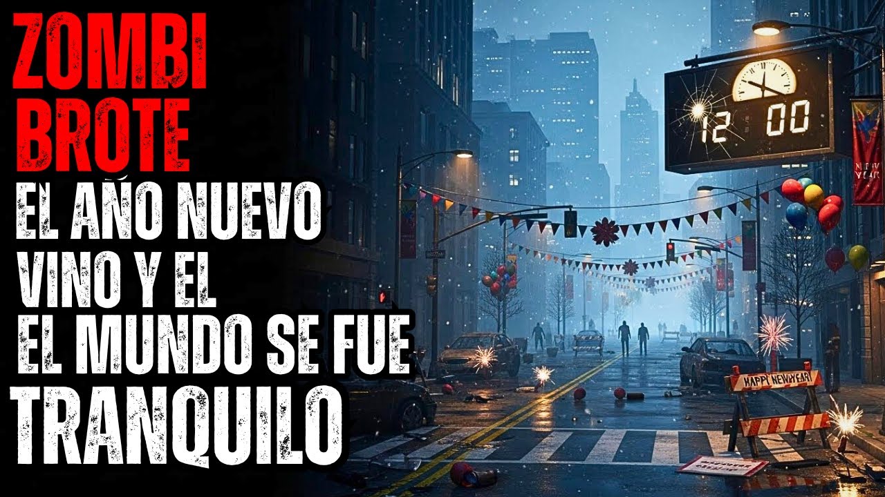 BROTE DE ZOMBIS: Llegó el Año Nuevo y el mundo quedó en silencio