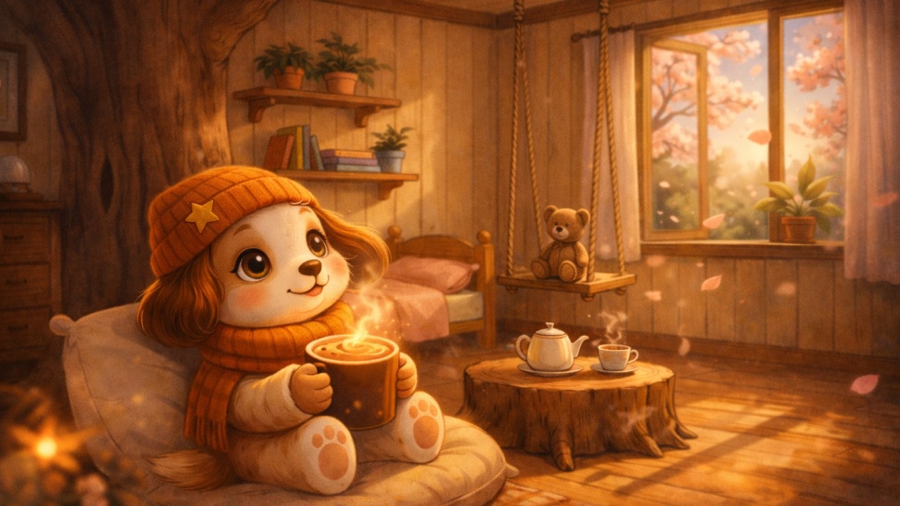 👉 Quiet Spring Morning Lofi 🌸📖 | Soft Warm Beats for Study & Relax | StillMoodBeats