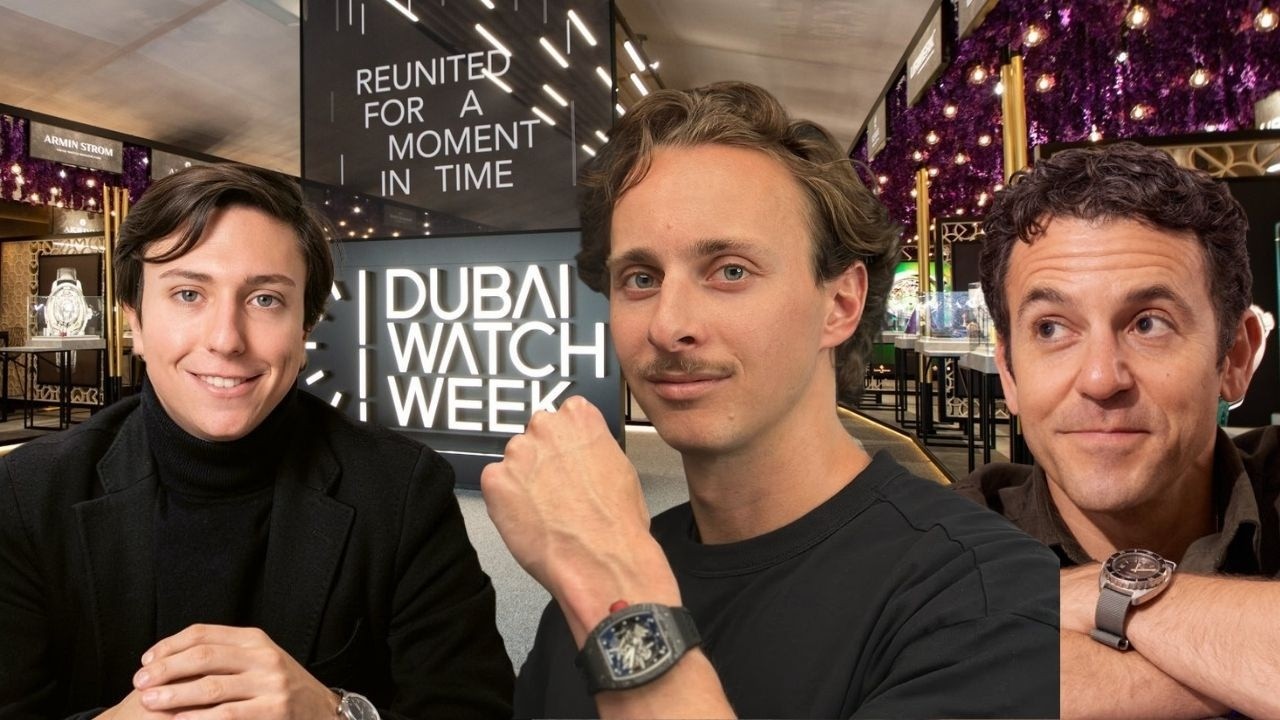 Обзор Dubai Watch Week 2025 с Чадом Александром, Фредом Сэвиджем и Андреа Касаленьо