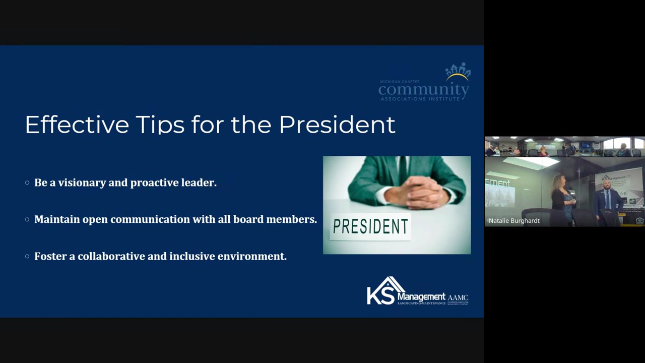 HOA and Condo Board Member Roles, Governance & When to Use Experts with Lisa Holbrook of CAI MI