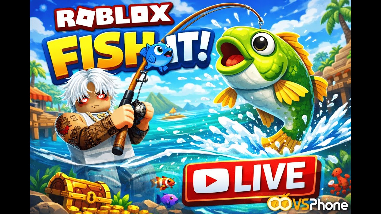 mau jadi proplayer | Fish It | Roblox