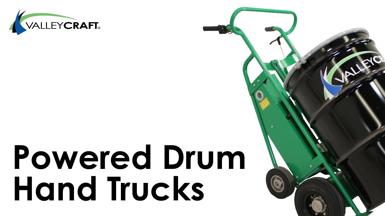 Valley Craft - Powered Drum Hand Trucks