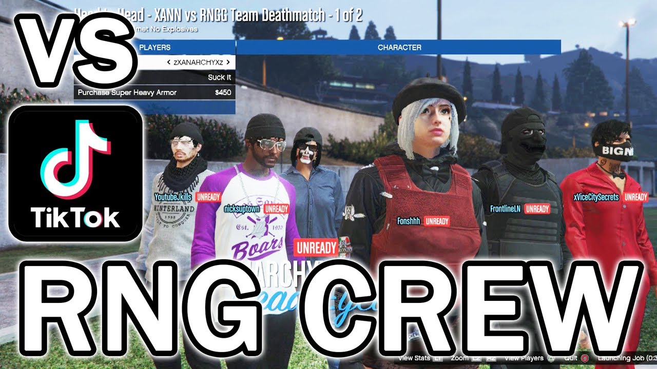 6v6 CvC Against a TikTok RNG Crew (GTA Online)