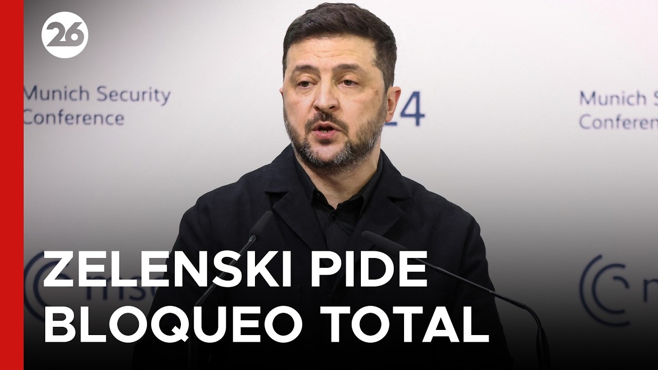 🇺🇦 🇷🇺 Zelenski pide sanciones totales a Rusia
