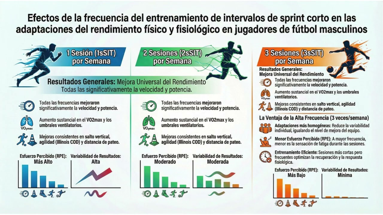 Frecuencia de Sprints Cortos y Adaptaciones del Rendimiento | JSSM Podcast (ES)