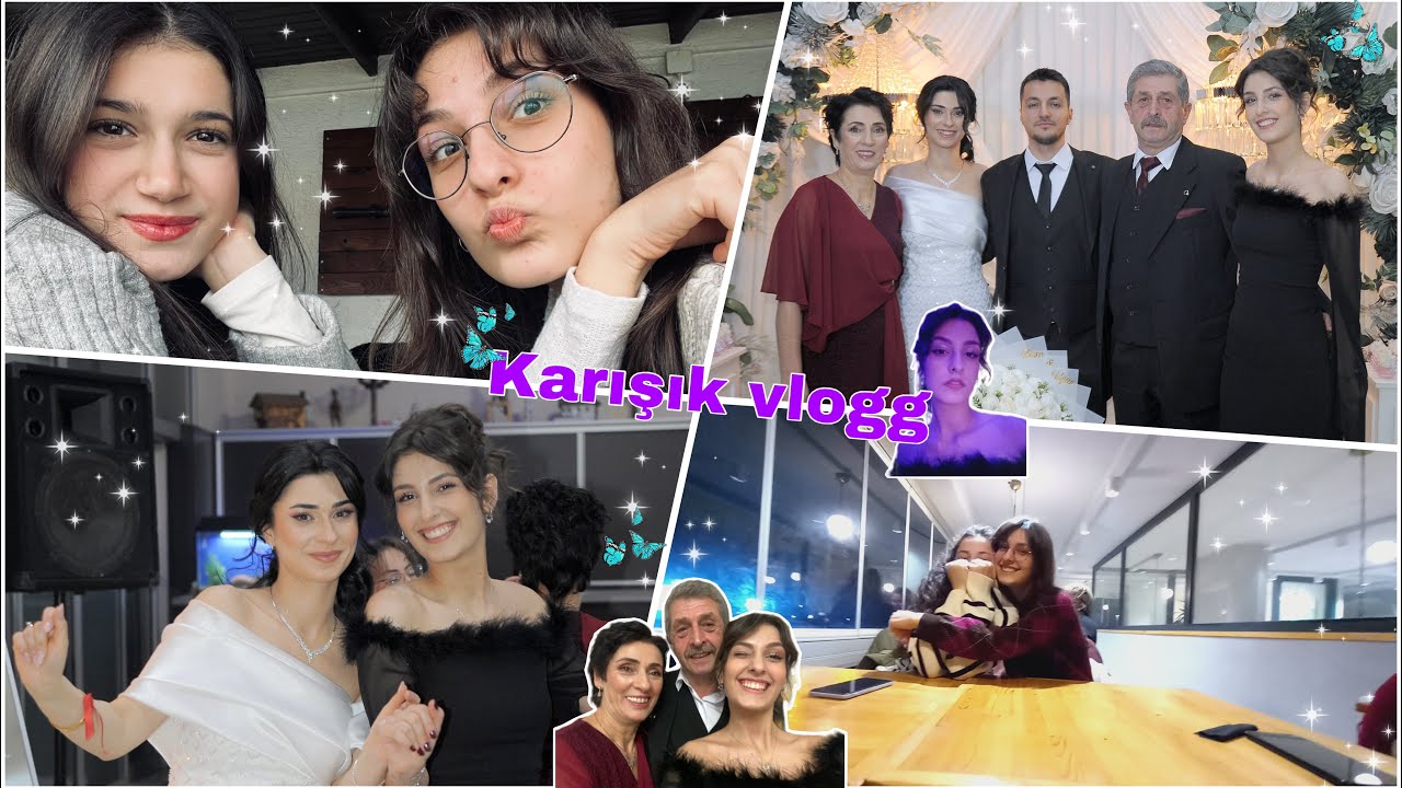 Benim için 15 tatil değil ama 15 tatil vloggg - gezmece ve nişan