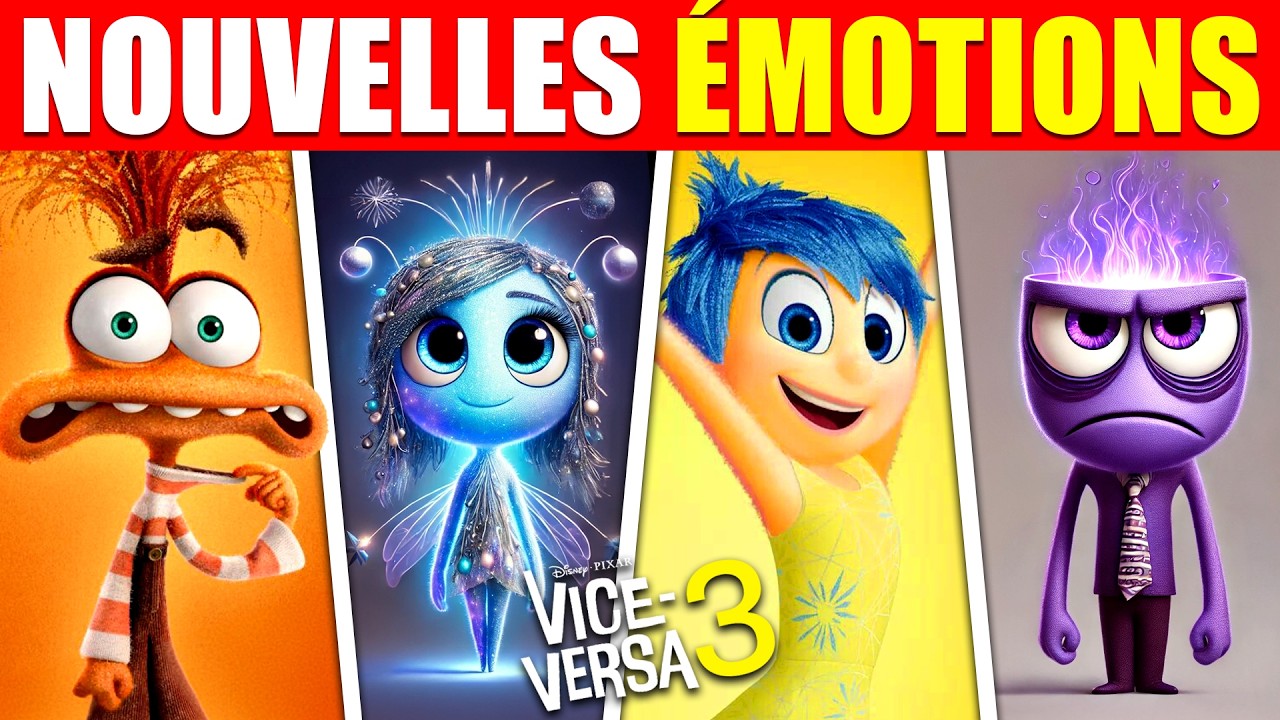 VICE VERSA 3 🤩 Et si on INVENTAIT les NOUVELLES EMOTIONS ? 🎭
