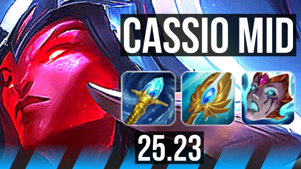 CASSIOPEIA vs SYLAS (MID) | 11/3/8 | EUW Master | 25.23