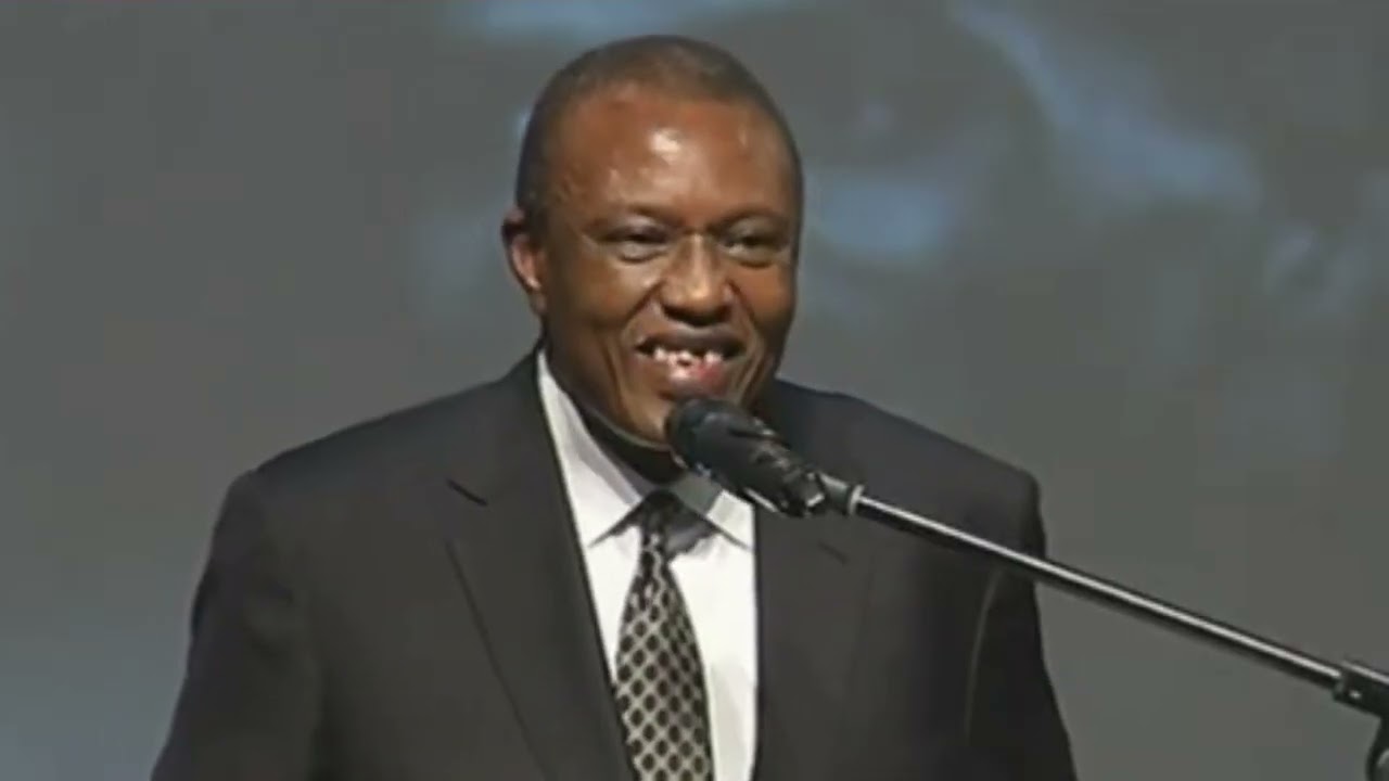 Dr Ivin Khosa at the Memorial service of John 