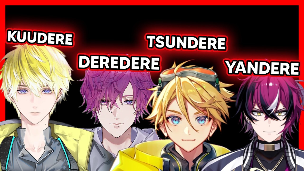 Wilson, Sonny, Uki, and Doppio roleplaying Dere Archetype