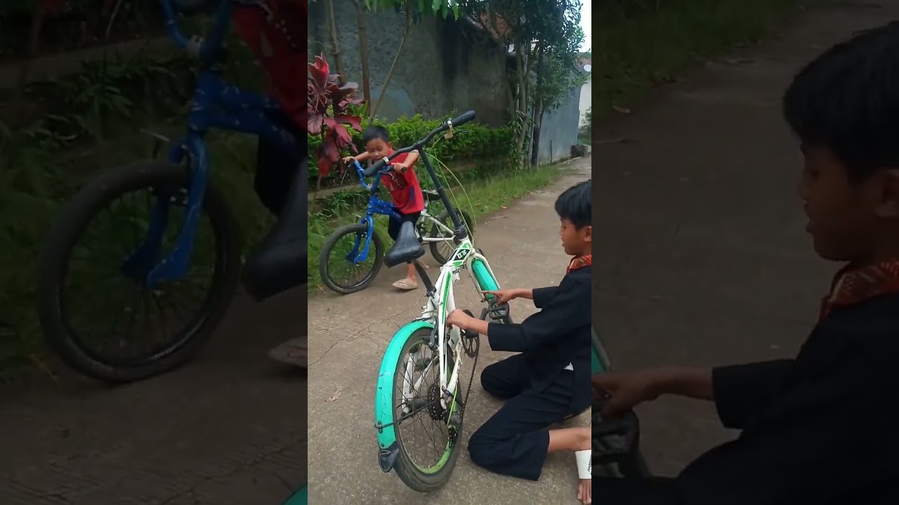 Tipe tipe orang main sepeda