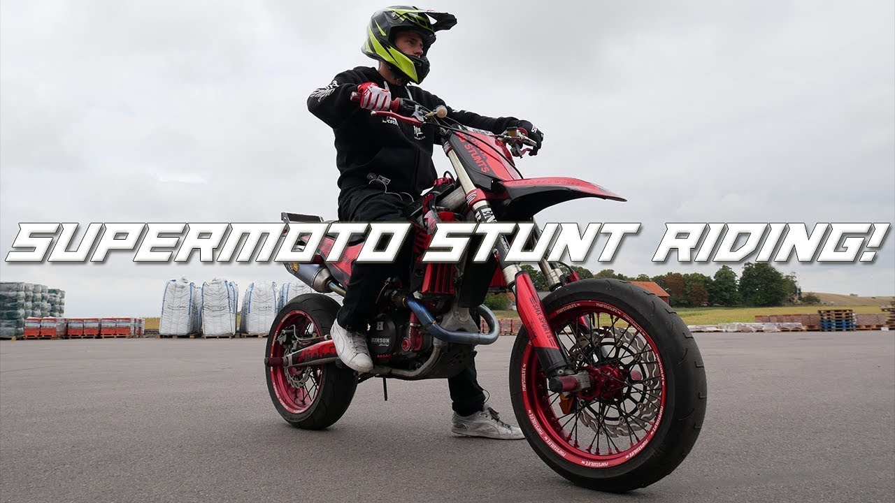 Supermoto Stuntriding! | Elliot Gröndahl & Lukas Nielsen