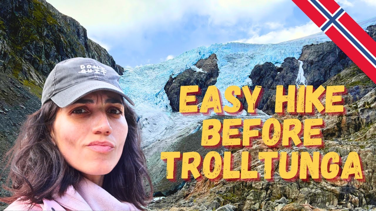 Buarbreen (Folgefonna) glacier hike in Odda, Norway: Short, medium-level hike before Trolltunga