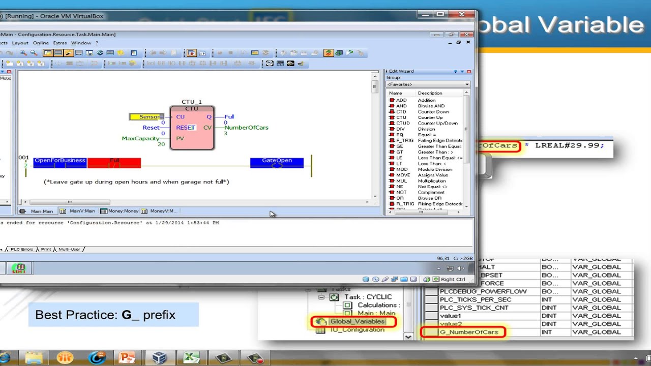 2.2 Programming Quick Start Part 2 (IEC 61131-3 Basics with MotionWorks IEC)