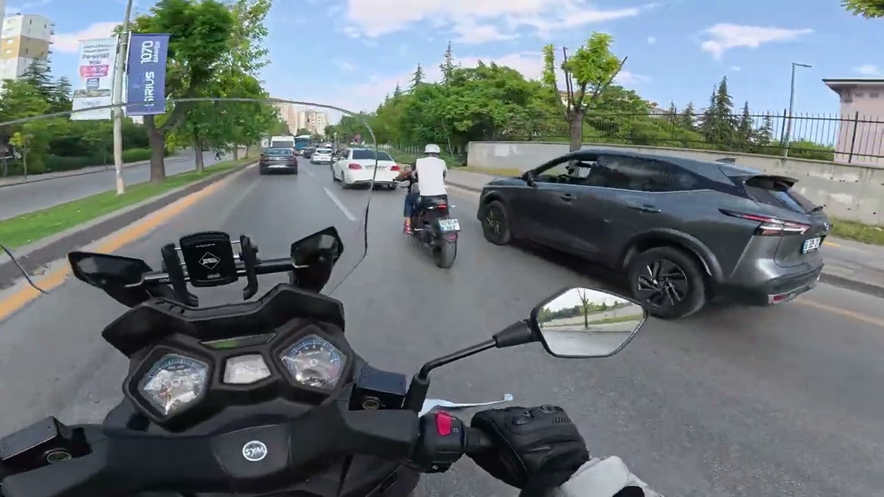 SYM JOYMAX 250 Z PLUS 2024 MAXİ SCOOTER İLE BİR TUR ATTIM. #automobile #motovlog #motorcycle #sym