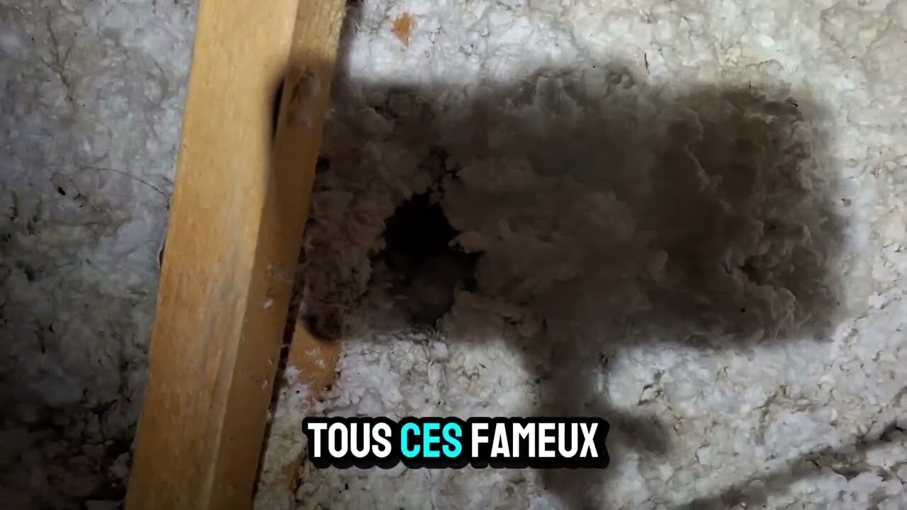 Infestation de rats dans les combles : les signes r&eacute;v&eacute;lateurs