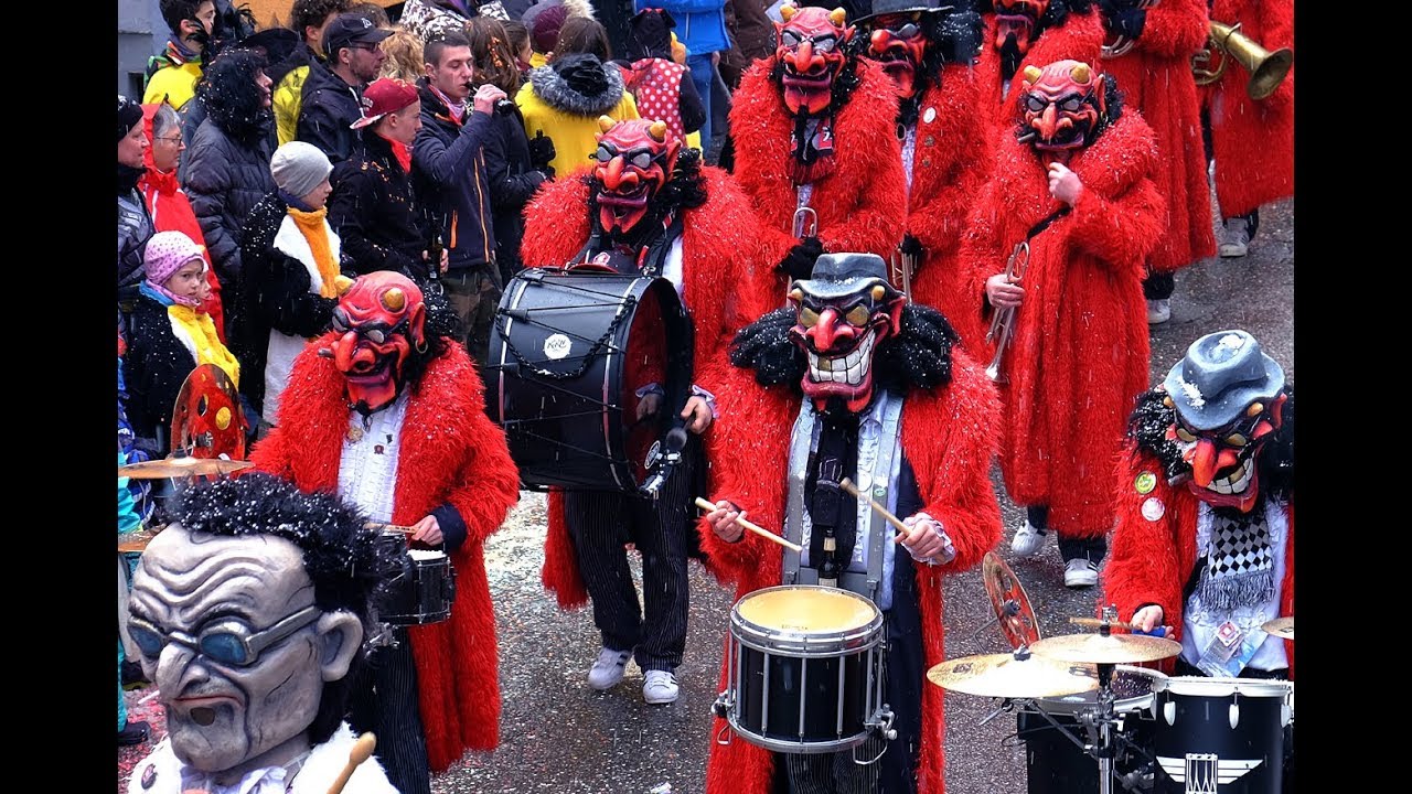 Video zum großen Rosenmontags-Umzug Todtnau 2018
