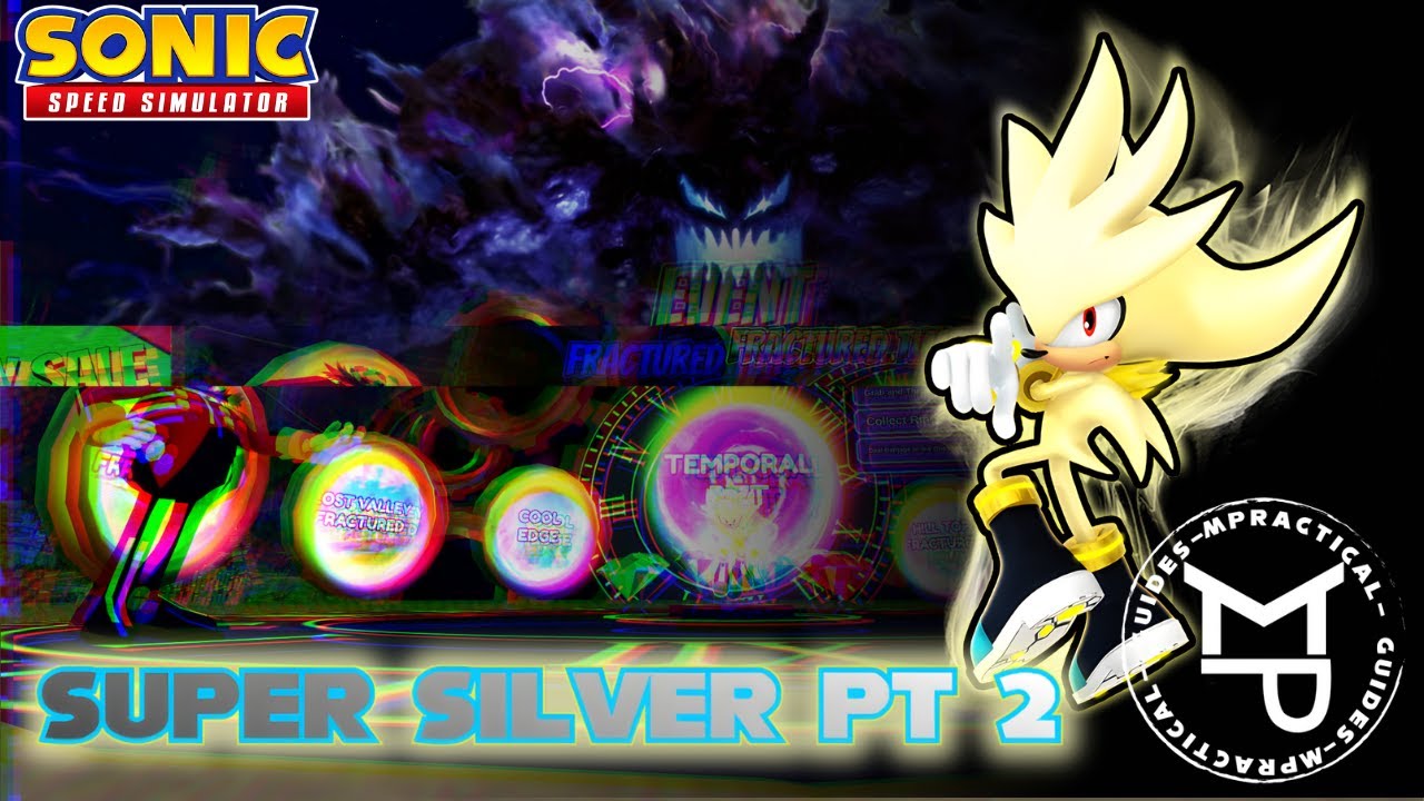 Самый быстрый способ пройти Super Silver, часть 2 (Sonic Speed ​​Simulator)