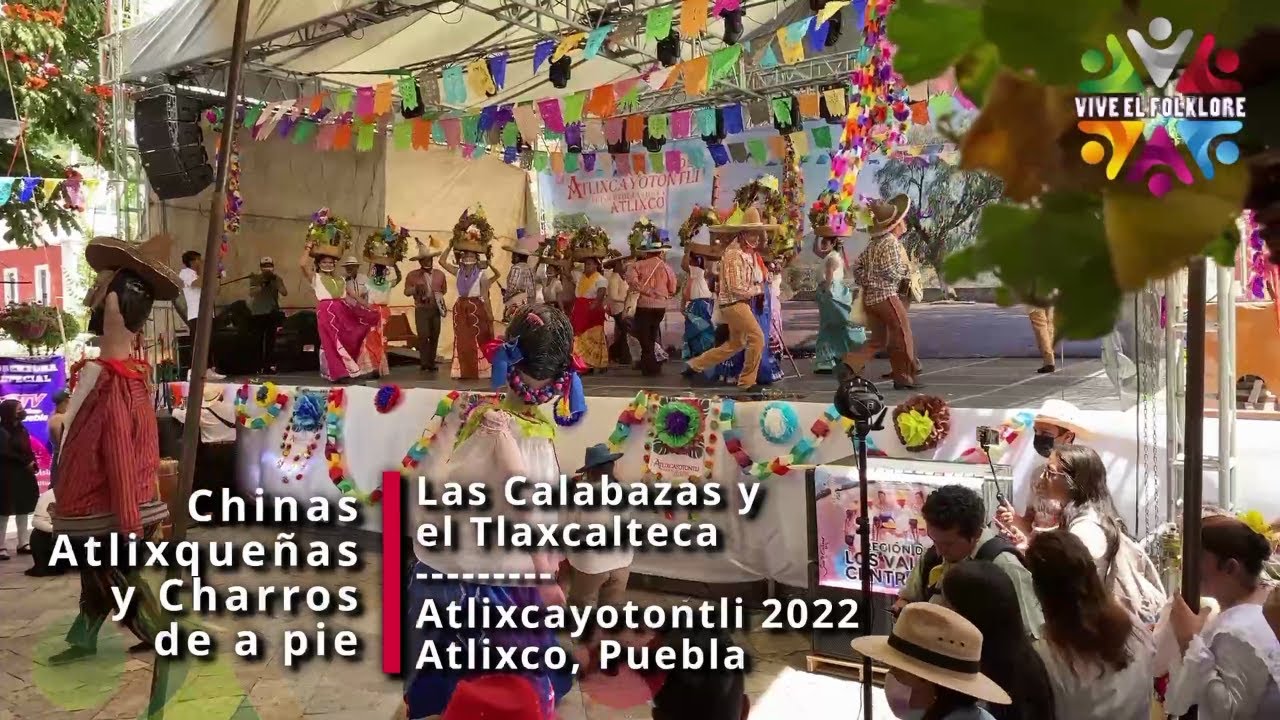 Chinas Atlixqueñas y Charros de a pie en el Atlixcayotontli 2022, Atlixco, Puebla