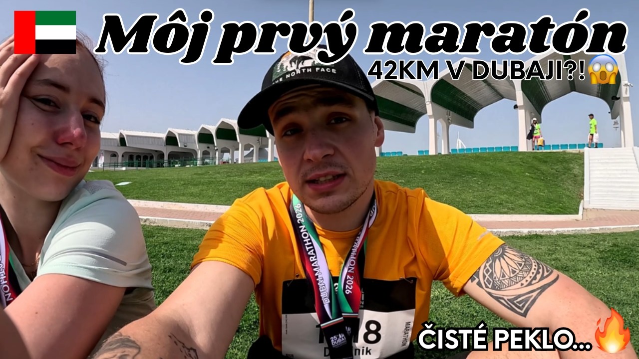 MÔJ PRVÝ MARATÓN v Dubaji | Dal som to ?