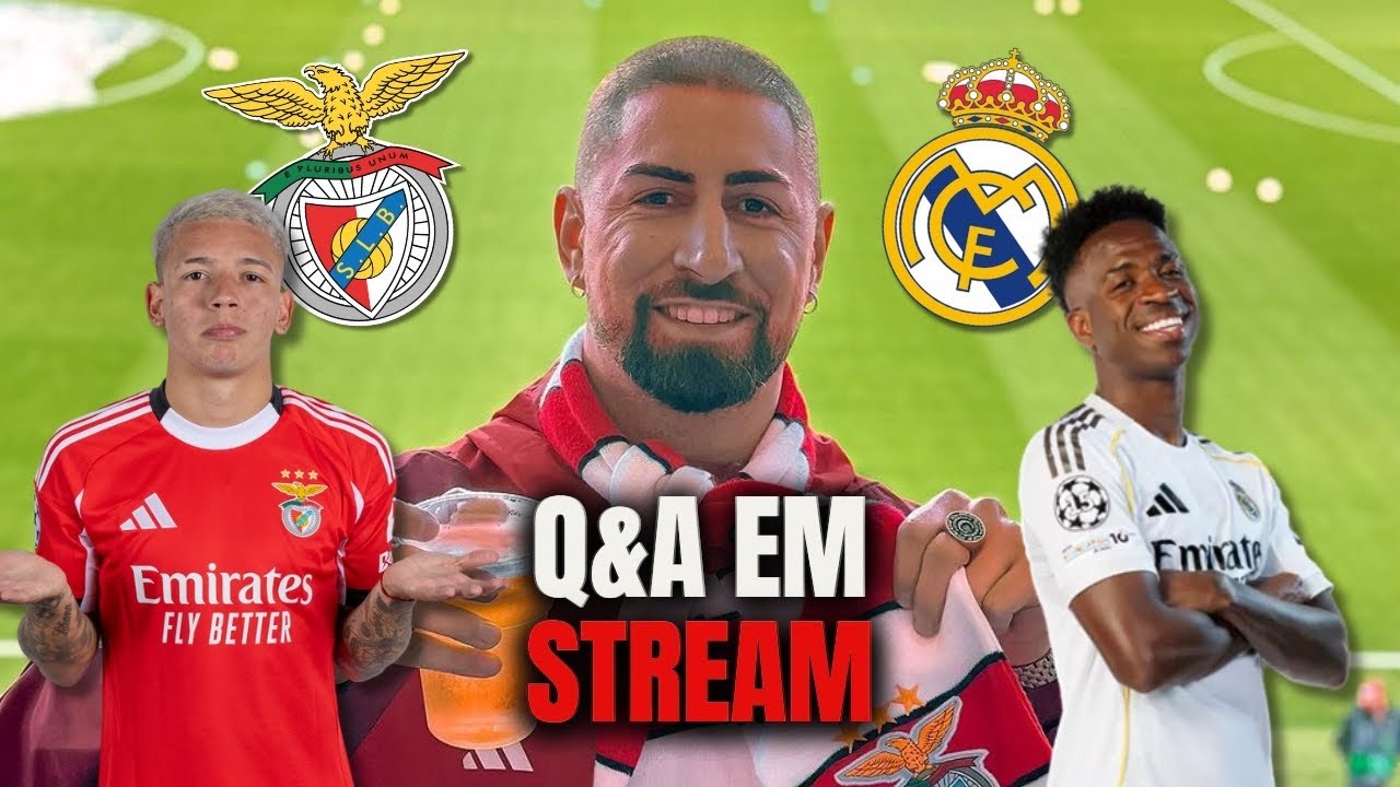 Possessivo fala sobre BENFICA VS REAL MADRID! PRESTIANI e VINI JR!