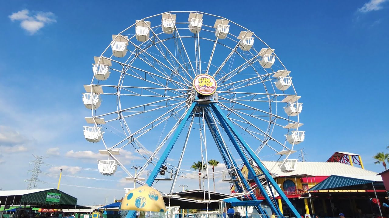 International Drive Orlando Attractions: Fun Spot America Walkthrough in 4K · Florida USA