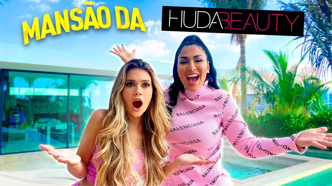 INVADINDO A MANSÃO DA HUDA BEAUTY! ✨