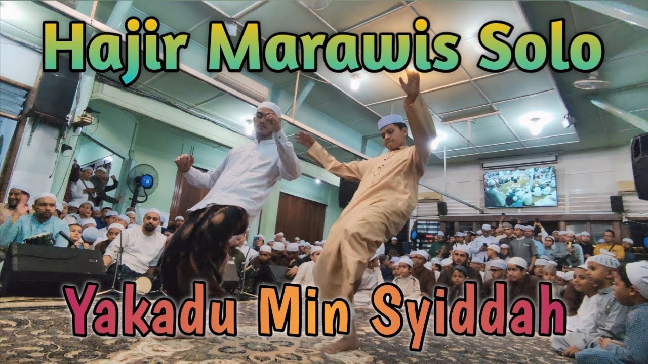 Hajir Marawis Masjid Riyadh Haul Solo Sohibul Maulid Habib Ali bin Muhammad Alhabsyi 