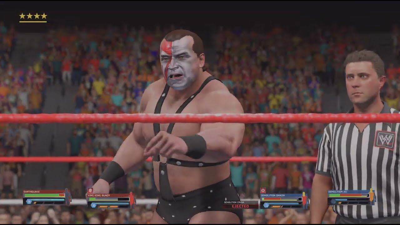 WWE 2K25 Demolition VS Earthquake and Kind Kong Bundy WWF Tag Team Championship