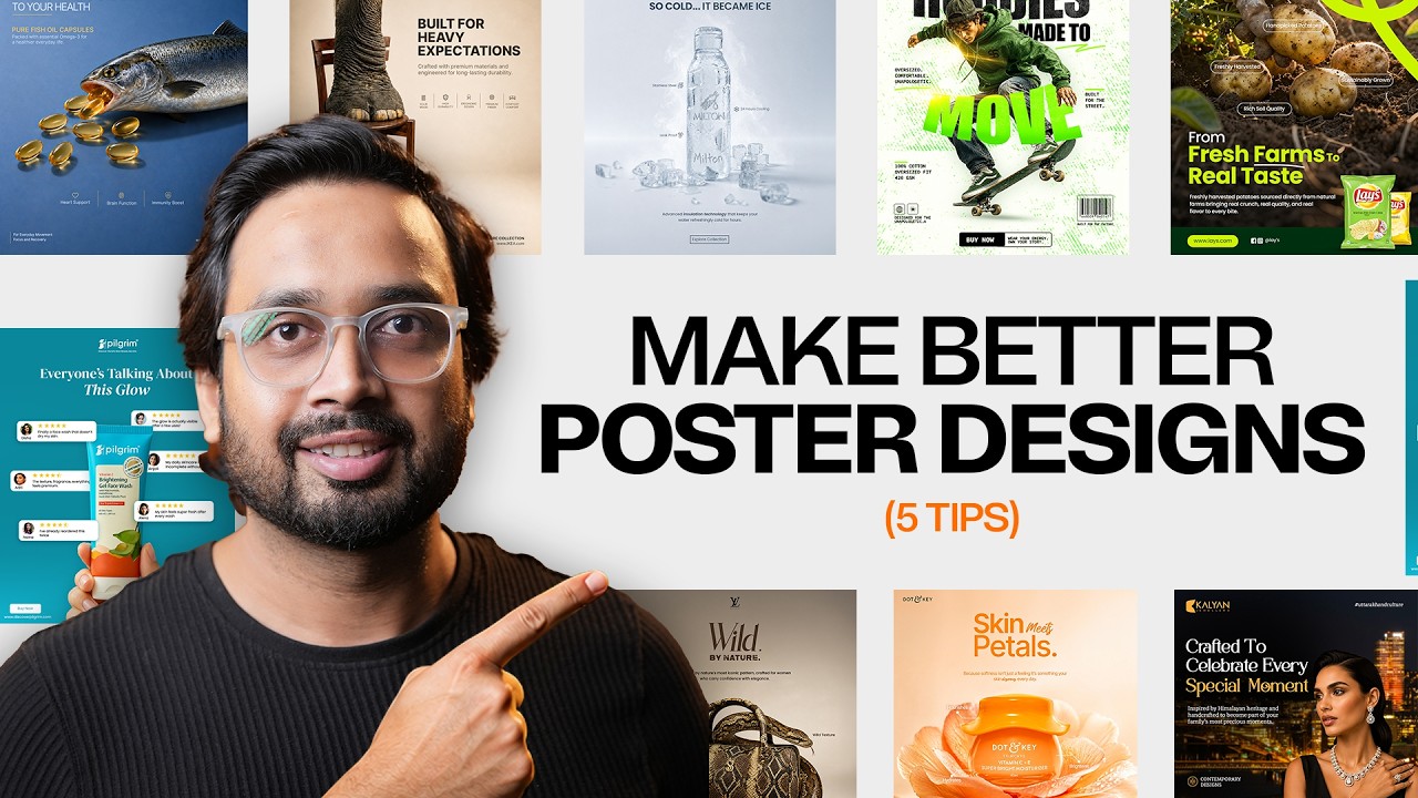5 Poster Design Tips to Make Your Designs Stand Out