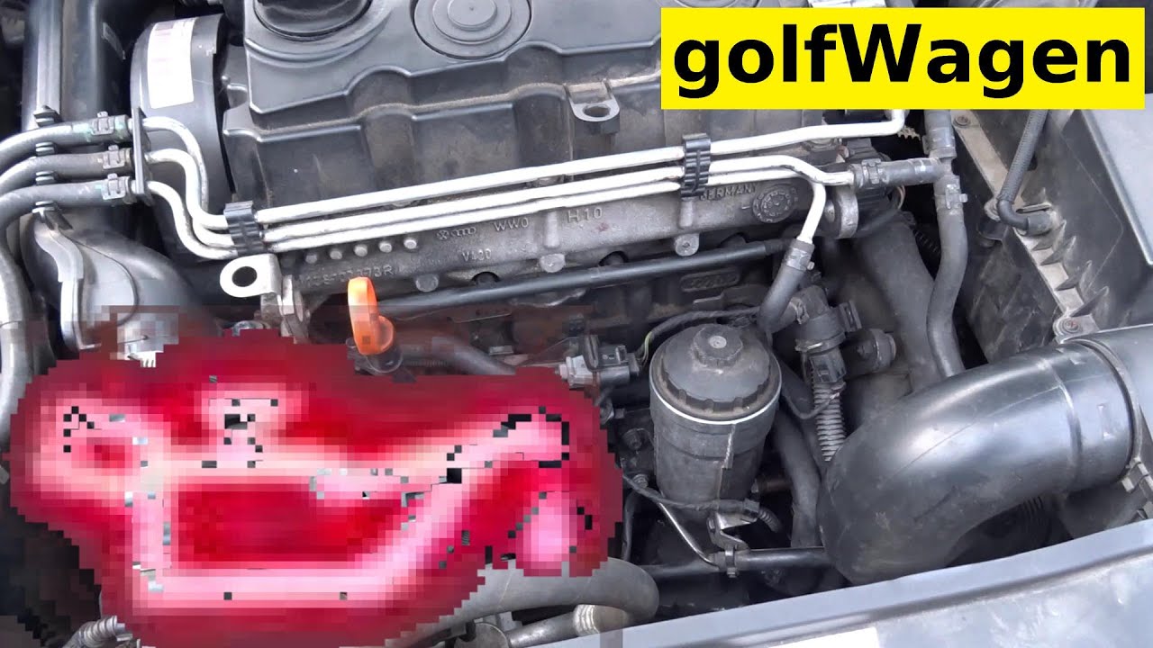 VW Golf 5 1.9TDI oil pressure switch test
