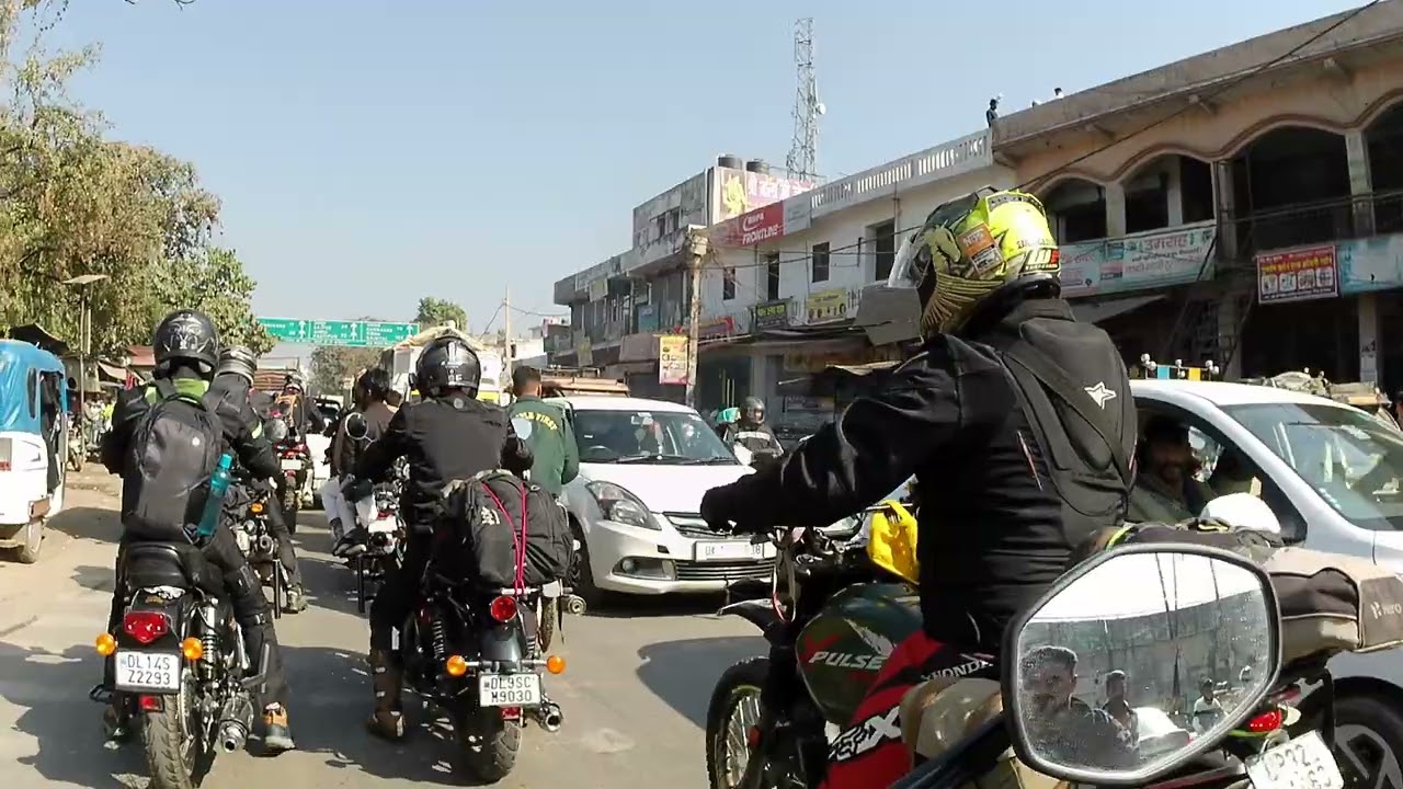 Weekend Trip To Jim Corbett on TVS RONIN PART1